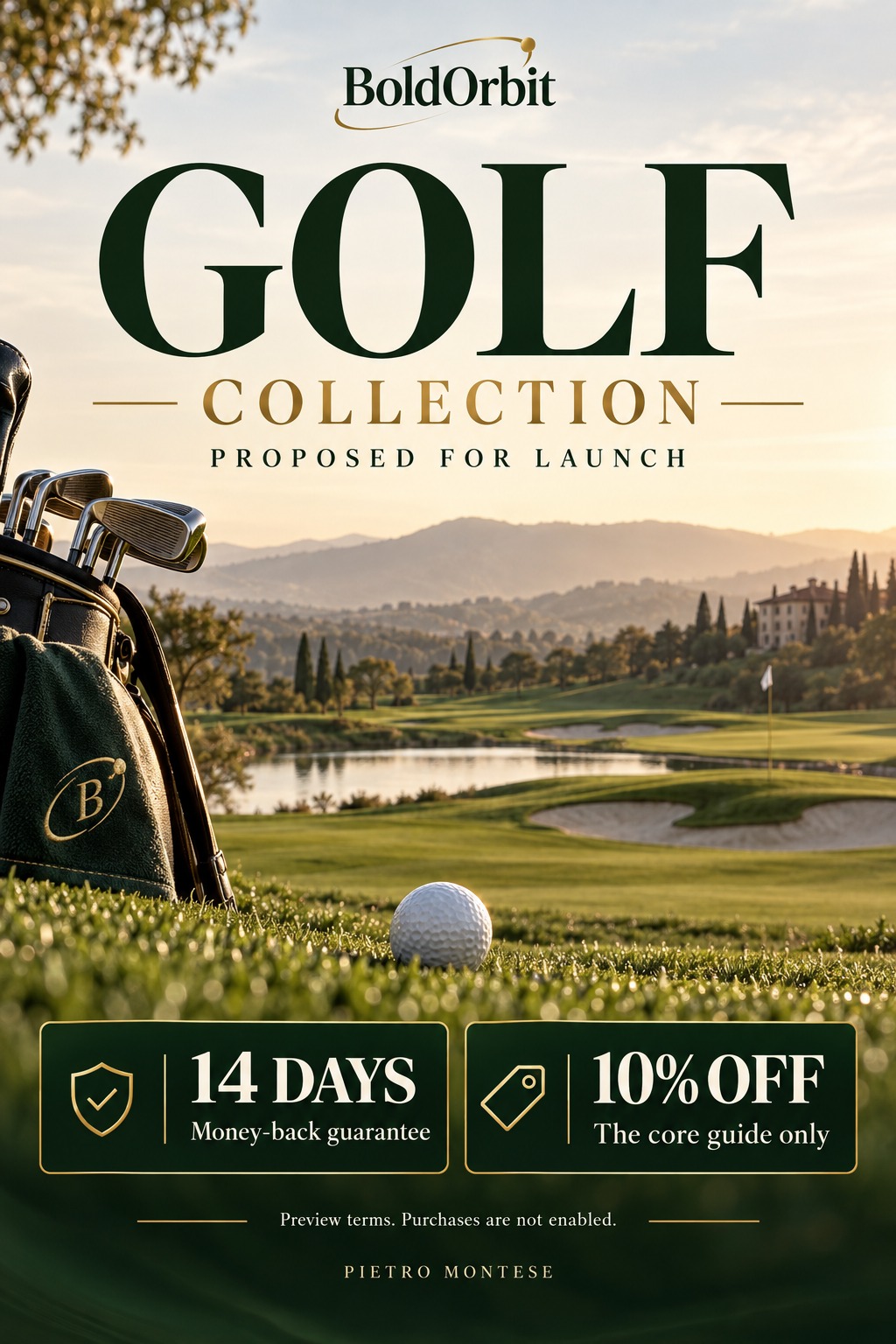 Proposed guarantee & discount cover