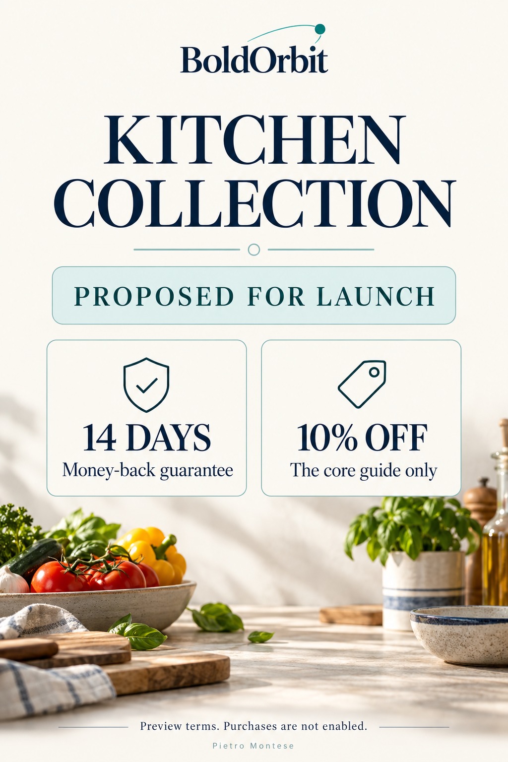 Proposed guarantee & discount cover
